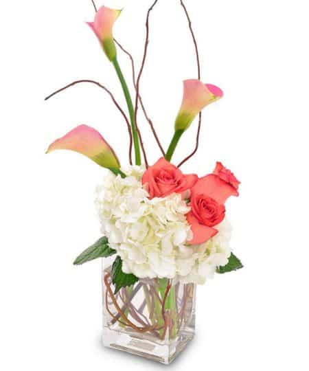 *Rose and Calla Lily colors may vary based on availability